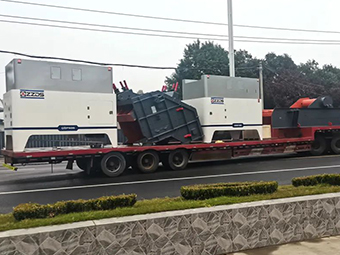 发货宁夏丨优米天天app高值化建筑垃圾处理全套装备助力客户项目稳步推进